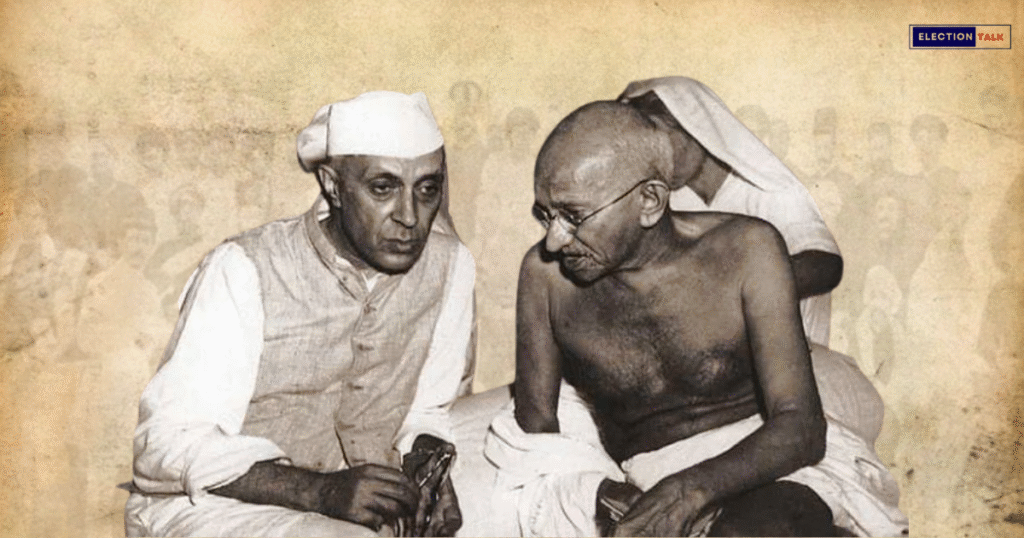 Gandhi’s influence on 1946 Congress President Election and Nehru’s rise.