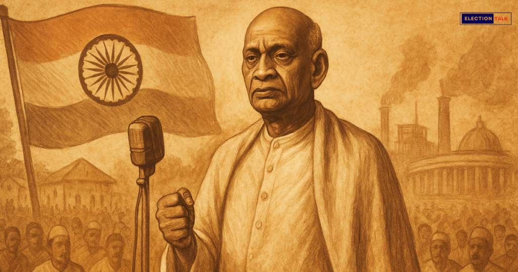 Sardar Patel getting majority support in 1946 Congress President Election.